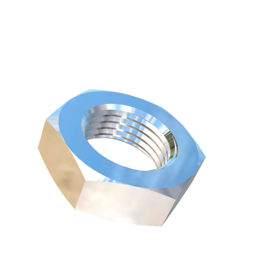 Titanium M17-1.5 Pitch Allied Titanium Jam Nut